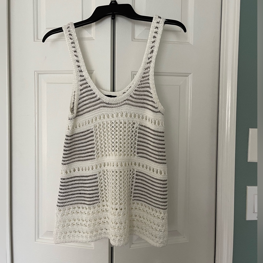 TOPSHOP Knit Openwork Top